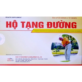 HỘ TẠNG ĐƯỜNG hỗ trợ phòng ngừa biến chứng tiểu đường
