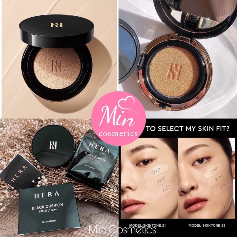 (MẪU MỚI-AUTH) PHẤN NƯỚC HERA BLACK CUSHION