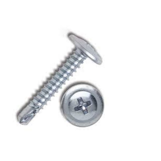 VÍT SẮT ĐUÔI CÁ TỰ KHOAN ĐẦU DÙ 1F3 - 4F
