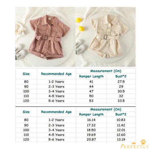 Áo Liền Quần Ngắn Cho Bé Gái Từ 1-6 Tuổi