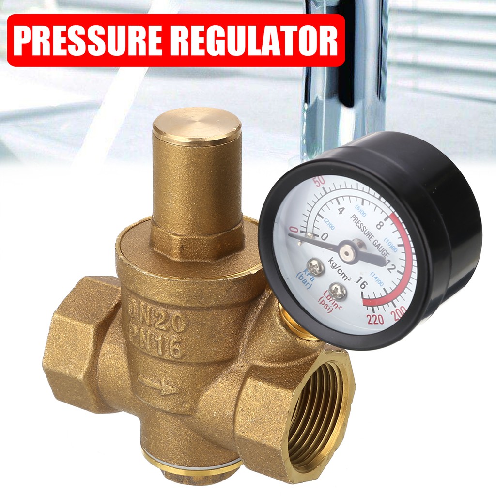 Van giảm áp suất nước DN20 3/4" bằng đồng thau