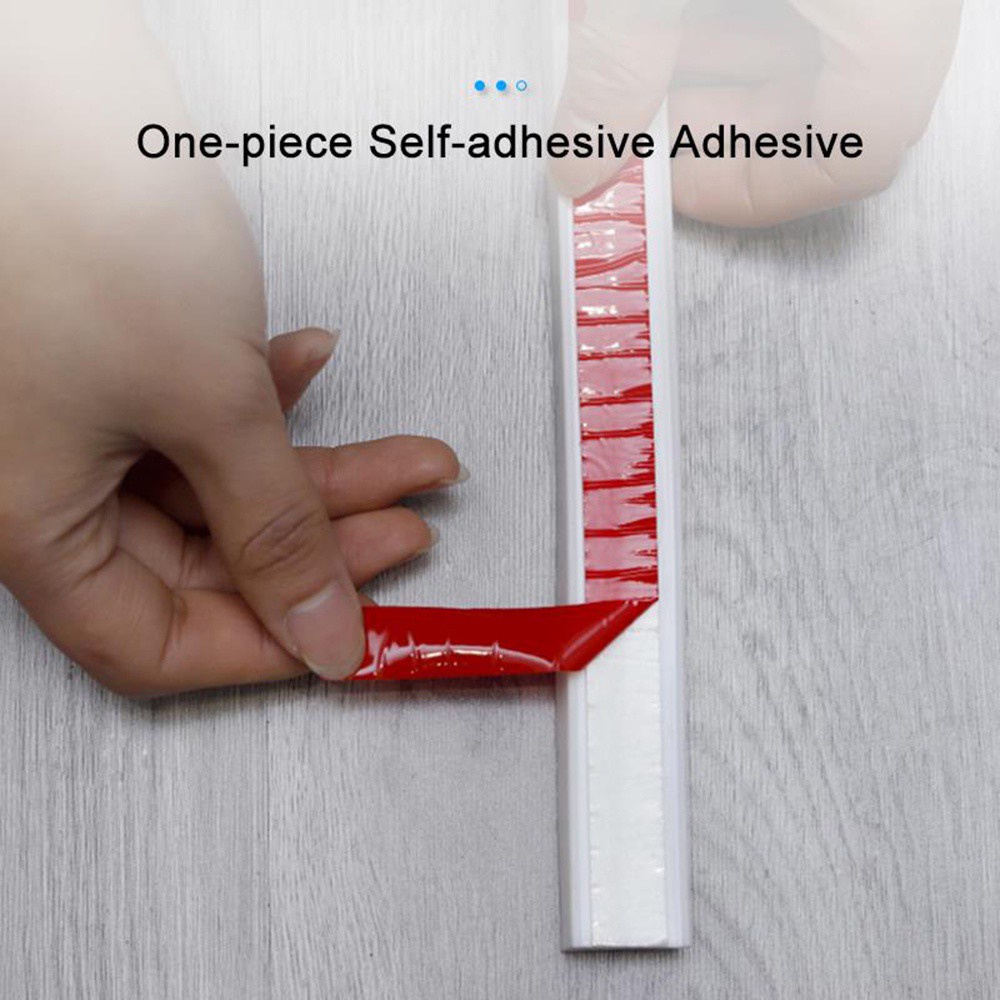 Dải viền chắn nước bằng silicone dẻo có keo chắc chắn nhiều màu tiện dụng cho phòng tắm / nhà bếp
