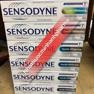 Sensodyne® Gentle Whitening - giúp làm trắng răng tự nhiên