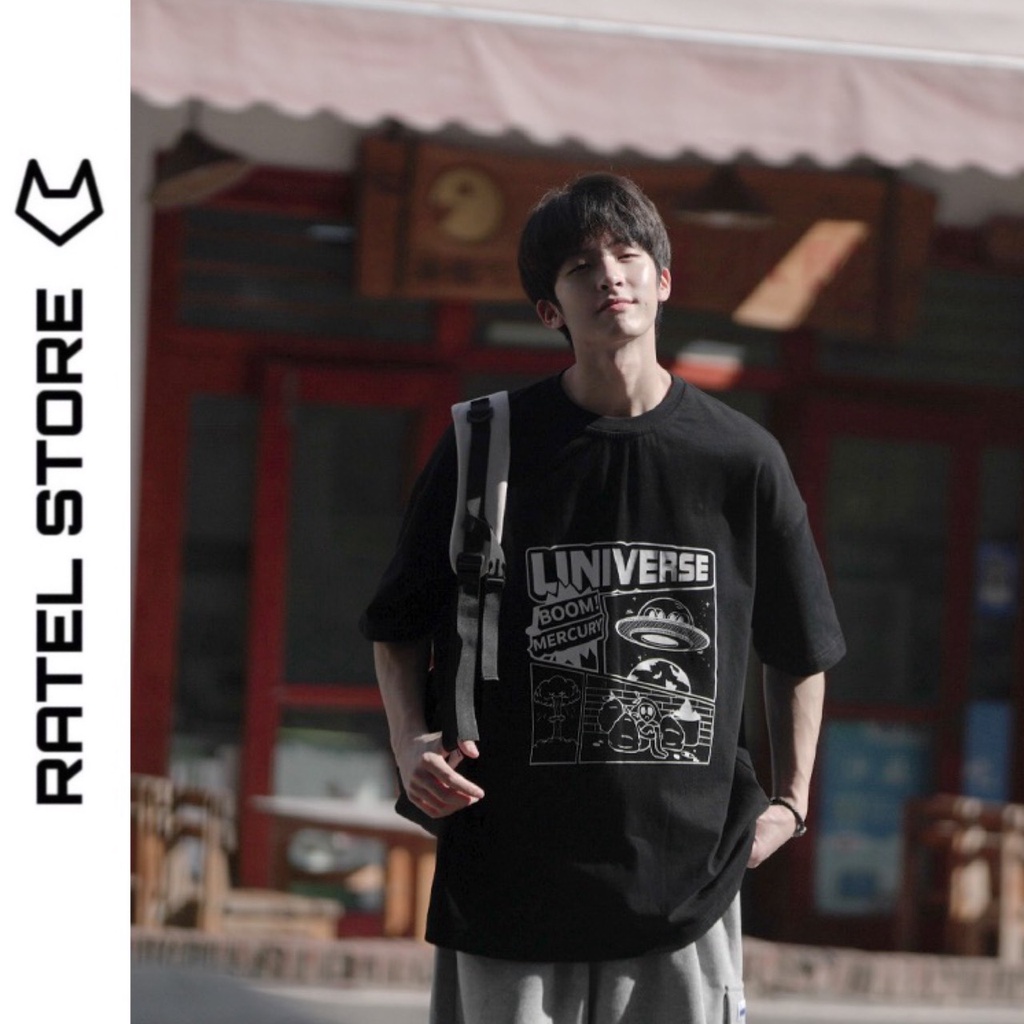 Áo Thun Local Brand T-Shirt Nam Nữ Univers Boom Mercury Unisex Form Rộng Mùa Hè