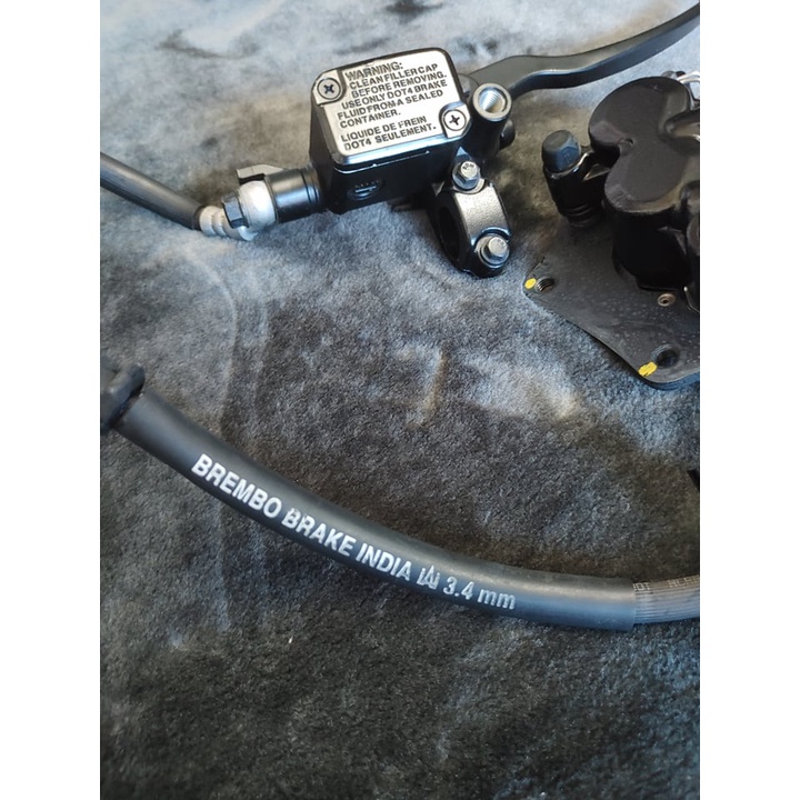 FULL Cùm Thắng Heo Dầu - Satria Fi, Raider Fi - Hàng Tuồng hãng Suzuki - ACR DOHC shop