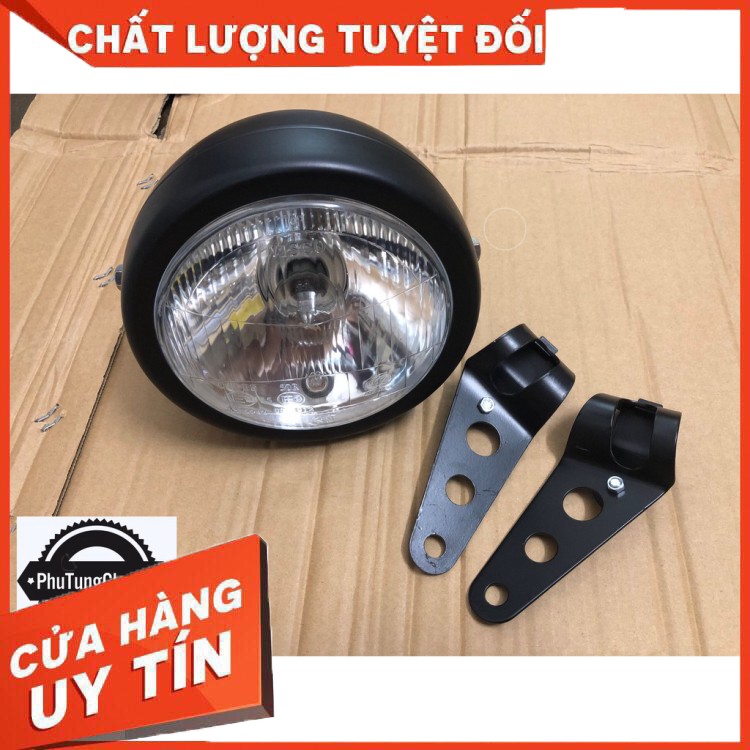 Đèn pha Su GN + tai bắt pha ( combo)