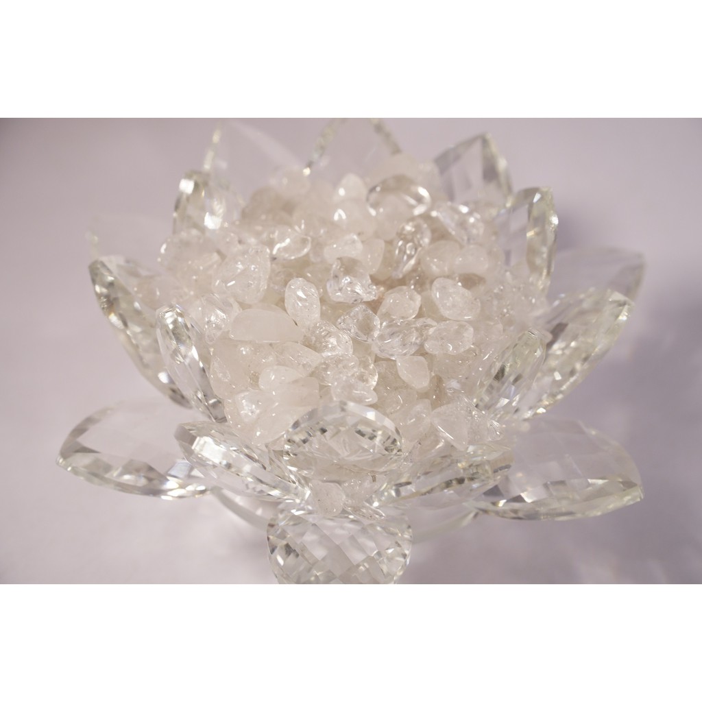 100g đá thạch anh vụn nhiều màu phong thủy cao cấp tự nhiên 100% - Hạt lớn | BigBuy360 - bigbuy360.vn