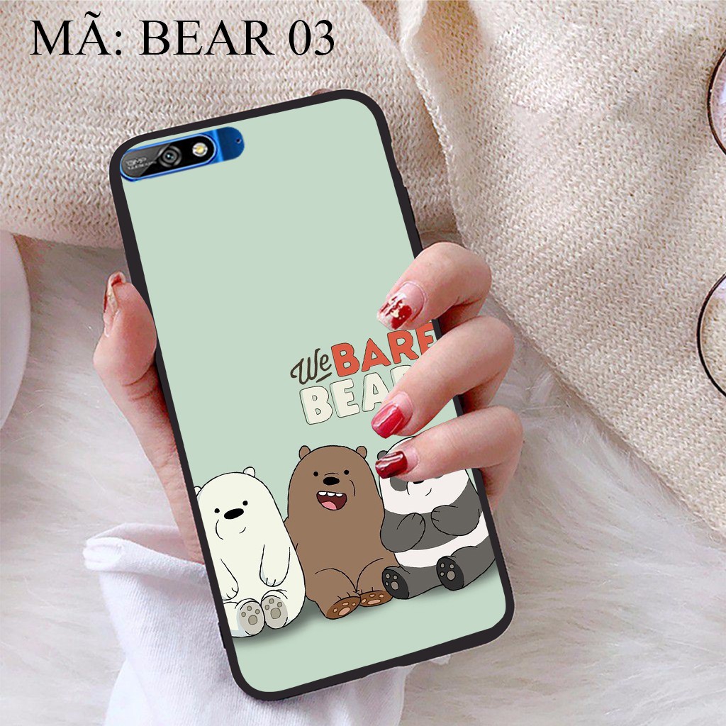 Ốp lưng Huawei Y7 Pro 2018 viền dẻo TPU BST Gia Đình Nhà Gấu
