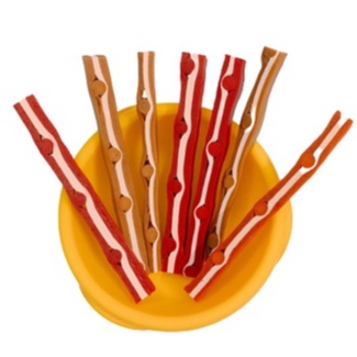 SNACK DẺO BÁNH THƯỞNG CHO CHÓ MIX 4 VIÊN