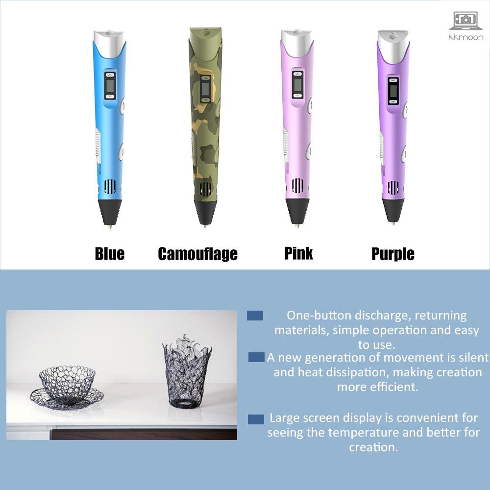 Bút In 3d Nhiệt Độ Cao Kèm Cáp Usb | BigBuy360 - bigbuy360.vn