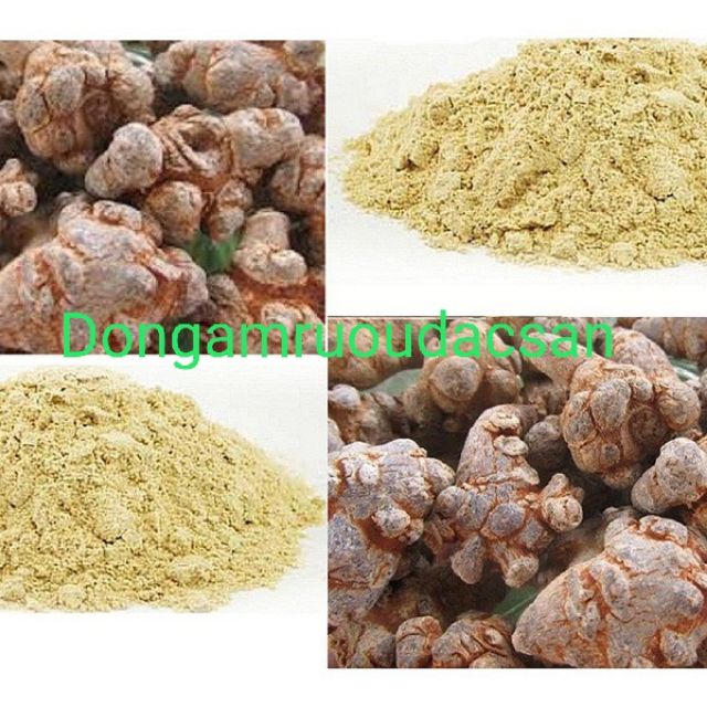 BỘT CỦ TAM THẤT BẮC SẠCH 500G bồi bổ cơ thể