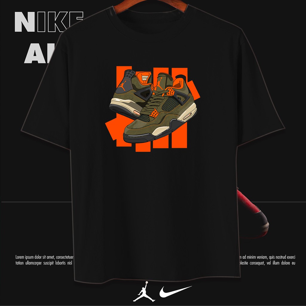 Áo thun cotton Unisex JORDAN AJ T-shirt Jordan 23 Jersey AJ