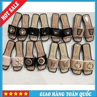 ♻️ ♻️SẴN - NOWSHIP♻️ ♻️ Dép Nữ Quai Ngang Hot Trend Nữ Tính Mùa Hè Đi Chơi Đi Biển Đẹp Rẻ