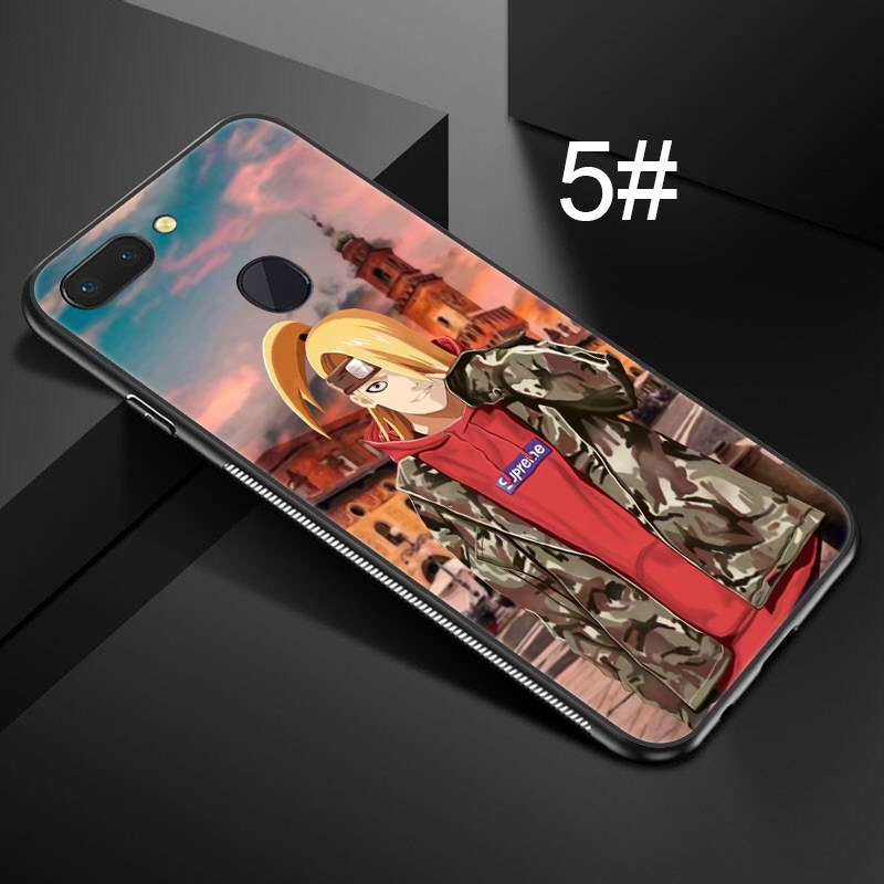 Ốp điện thoại dành cho OPPO F9 F7 F5 A73 A83 A1 A77 F3 A59 F1s A5s A39 A57 A37 Neo 9 A3s A13 hình Akatsuki Naruto