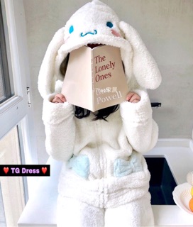[VIDEO-ẢNH THẬT] Set ngủ lông White Rabbit cao cấp