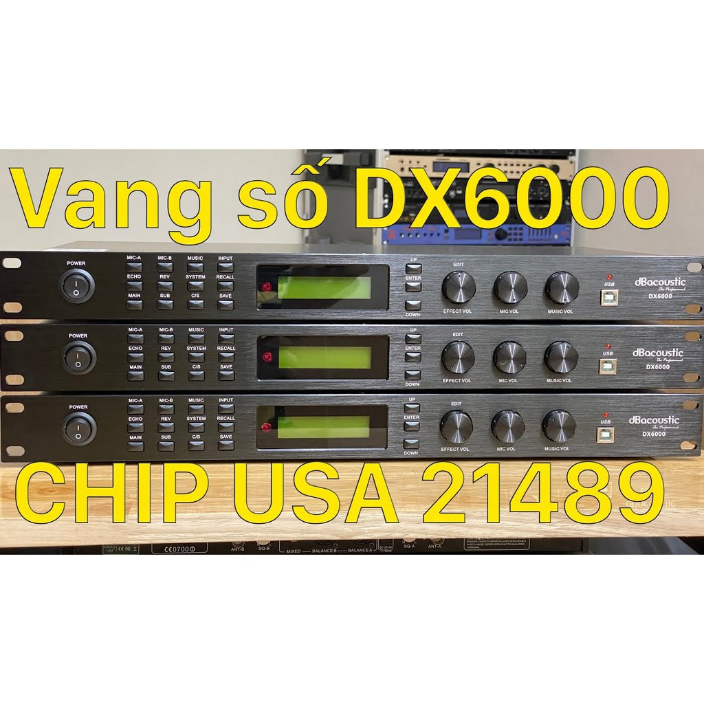 Vang số db acoustic Dx 6000. Bảo hành 3 năm