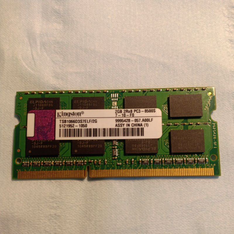 Ram laptop DDR 3 pc3-8500S