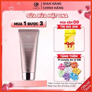 Sữa rửa mặt laco dna + kèm quà tặng