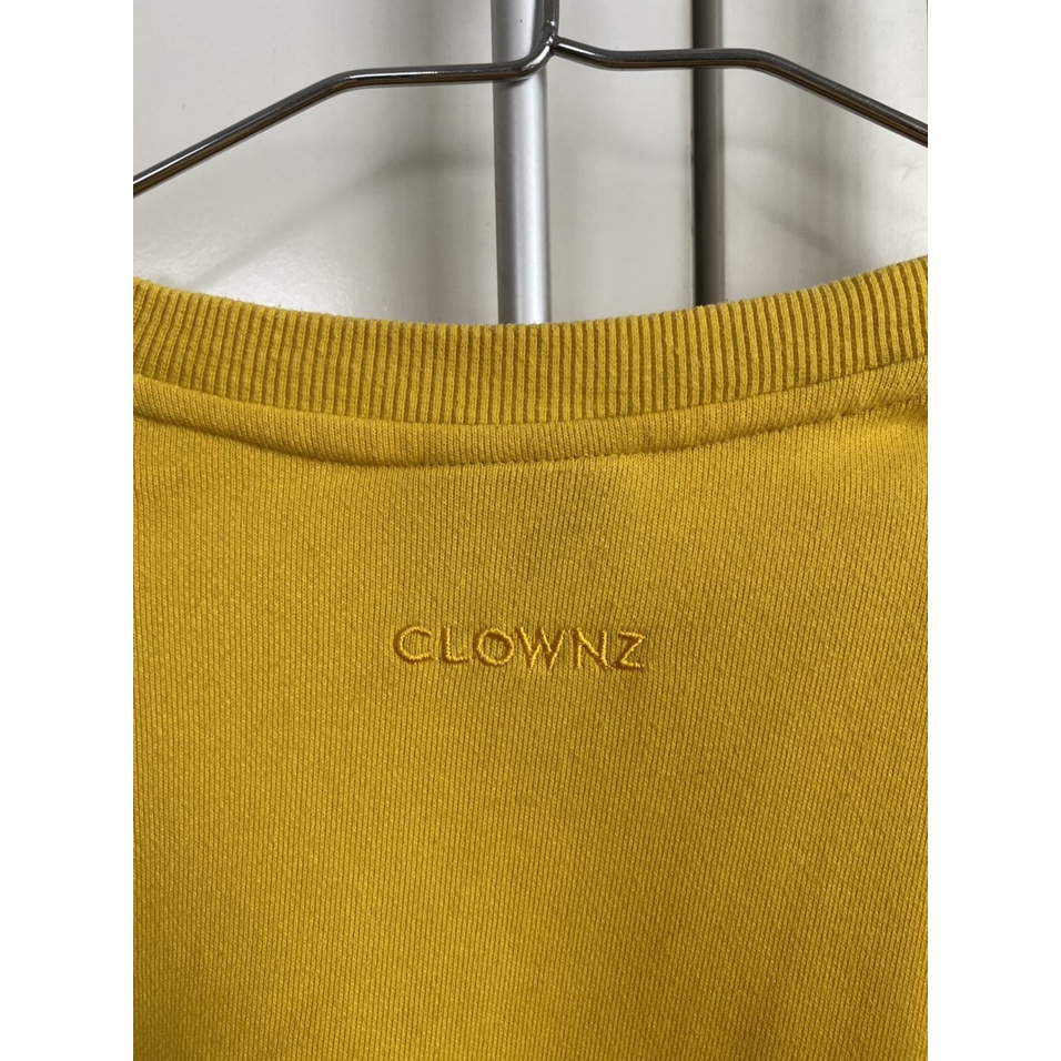 Áo sweater nỉ bông local brand Clownz basic dài tay cổ tròn form rộng nam nữ