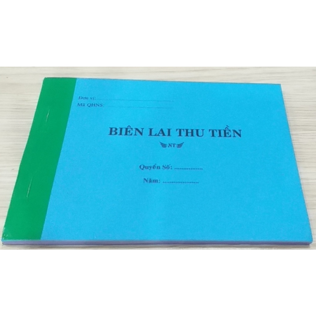 Biên Lai 2 Liên Dùng Thu Học Phí - Mẫu Số C45-BB