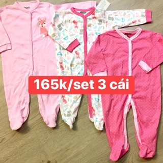 Body cotton liền tất, baby gear, hàng xuất mỹ