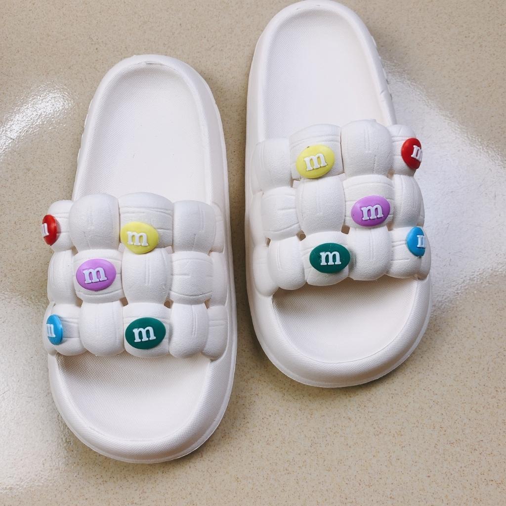Dép bánh mì nữ đi trong nhà chao gắn stik MM