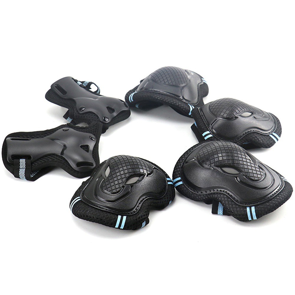 Bộ 6 Miếng Đệm Bảo Vệ Khuỷu Tay / Đầu Gối / Khuỷu Tay An Toàn Nhiều Màu Sắc Cho Nam Và Nữ Hiệu Taylor1