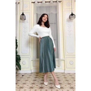 Váy Xếp Ly Cao Cấp