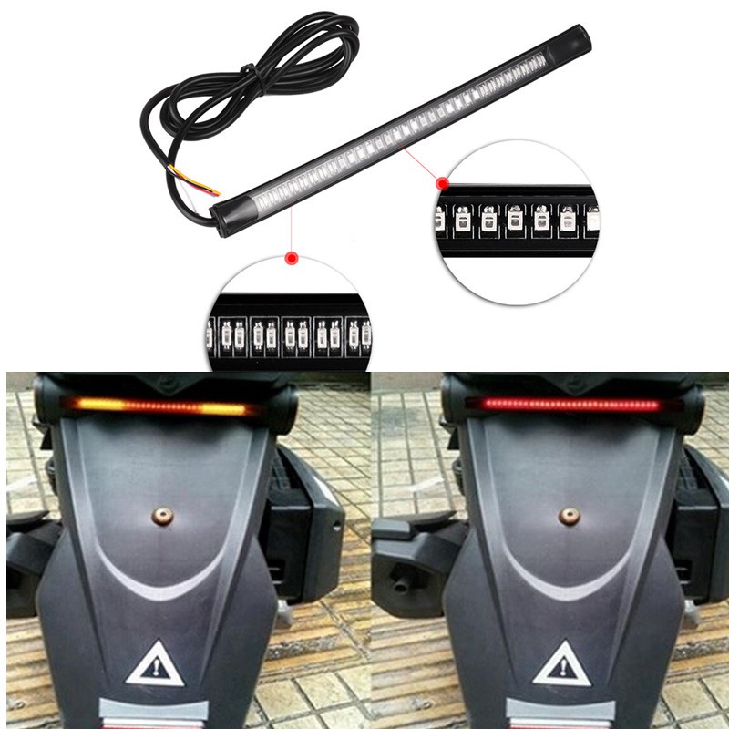 Đèn Led 48 bóng trang trí đuôi xe mô tô