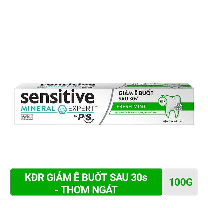 Kem Đánh Răng SENSITIVE Fresh Mint Giảm Ê Buốt 100g