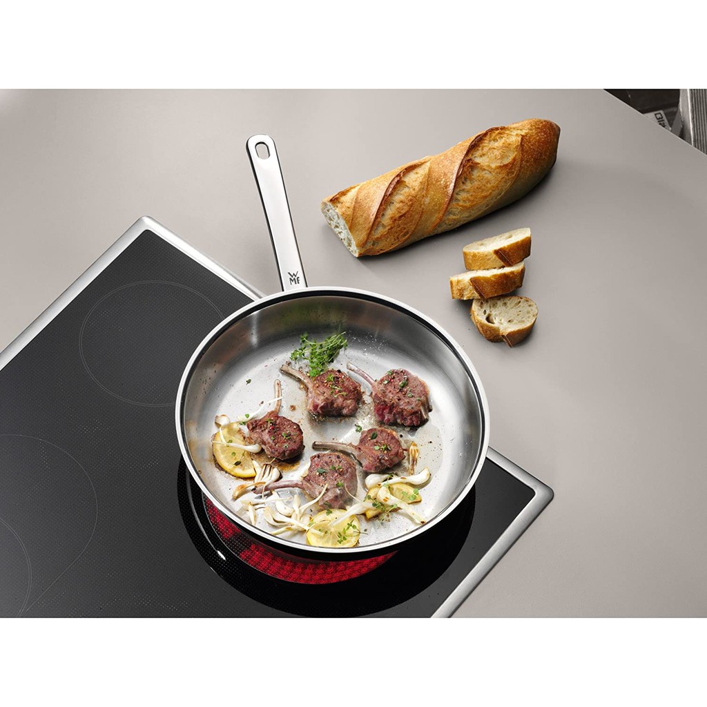 Chảo thép WMF Profi Pfanne 24-28-32cm, chảo bếp từ chuyên dụng [Hàng Đức chính hãng]