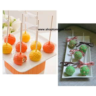 Combo 50 Que giấy làm kẹo mút