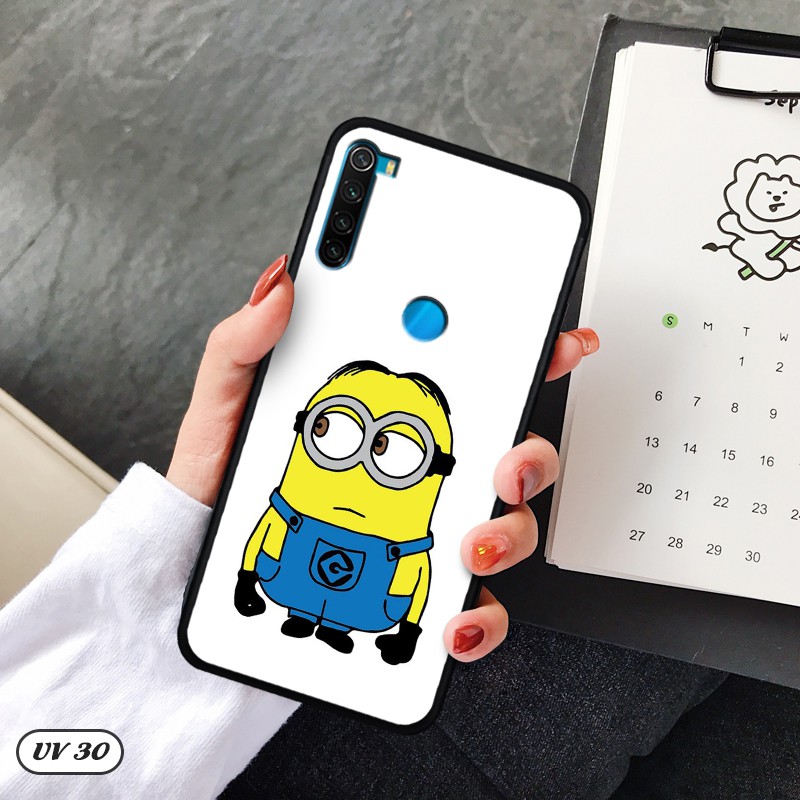 Ốp lưng Xiaomi Redmi Note 8 -lưng nhám , ngộ nghĩnh