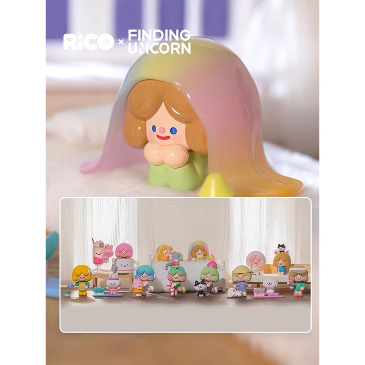 Rico Búp Bê Hình Kỳ Lân Đang Tìm Hộp Quà Tặng Hàng Ngày Vui Vẻ
