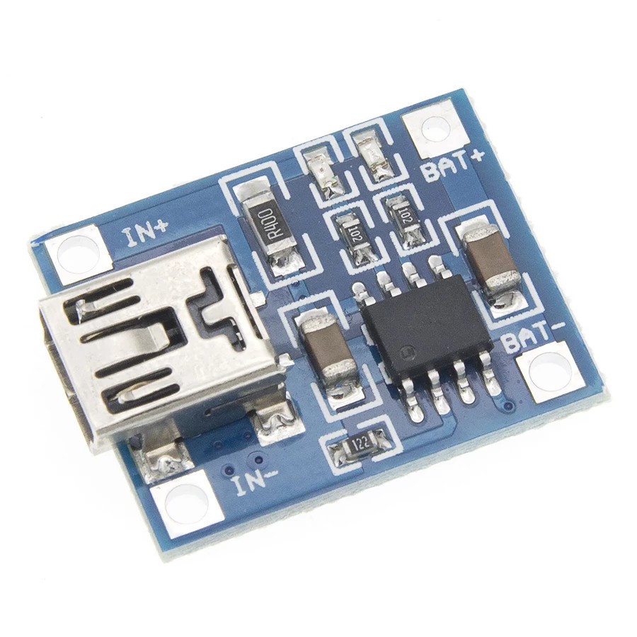 Mạch Sạc Pin Lithium - Li-ion - 18650 TP4056 Không Có Bảo Vệ Pin