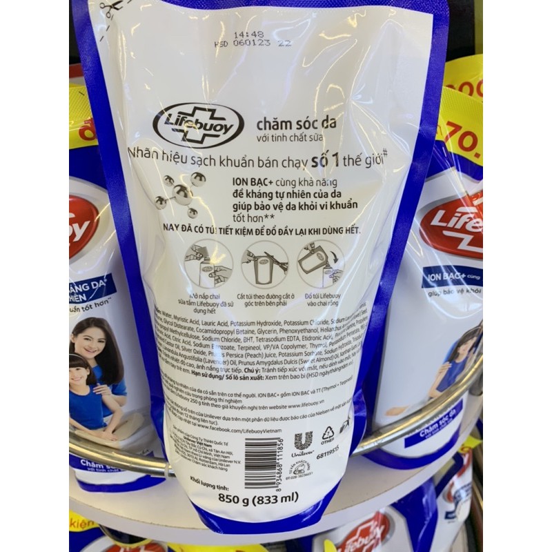 Sữa Tắm LifeBouy Túi 850g