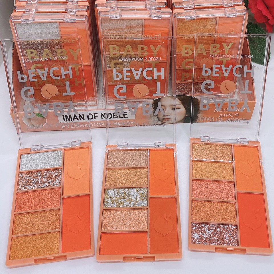 Bảng mắt nhũ 7 ô Baby Got Peach F401 | BigBuy360 - bigbuy360.vn