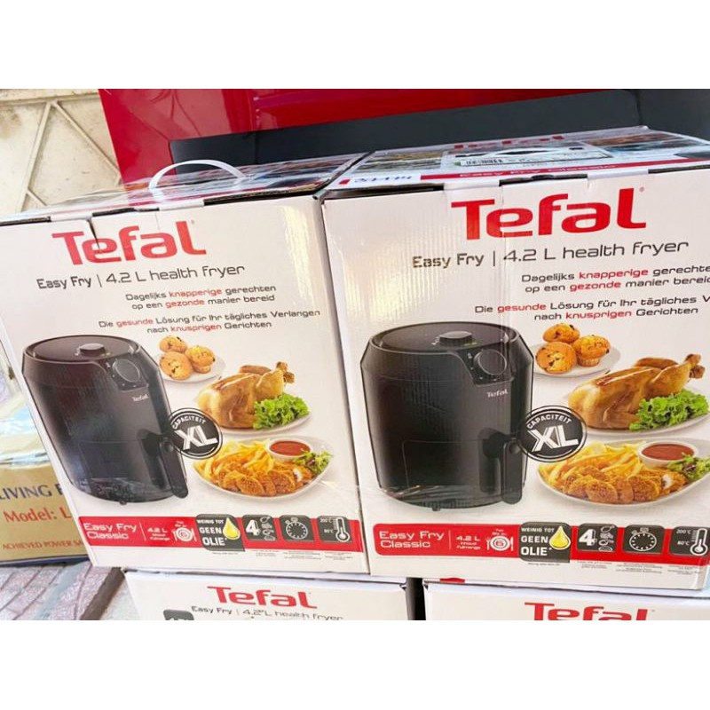 Nồi chiên không dầu Tefal EY2018 dung tích 4.2 lít, bảo hành 24 tháng chính hãng