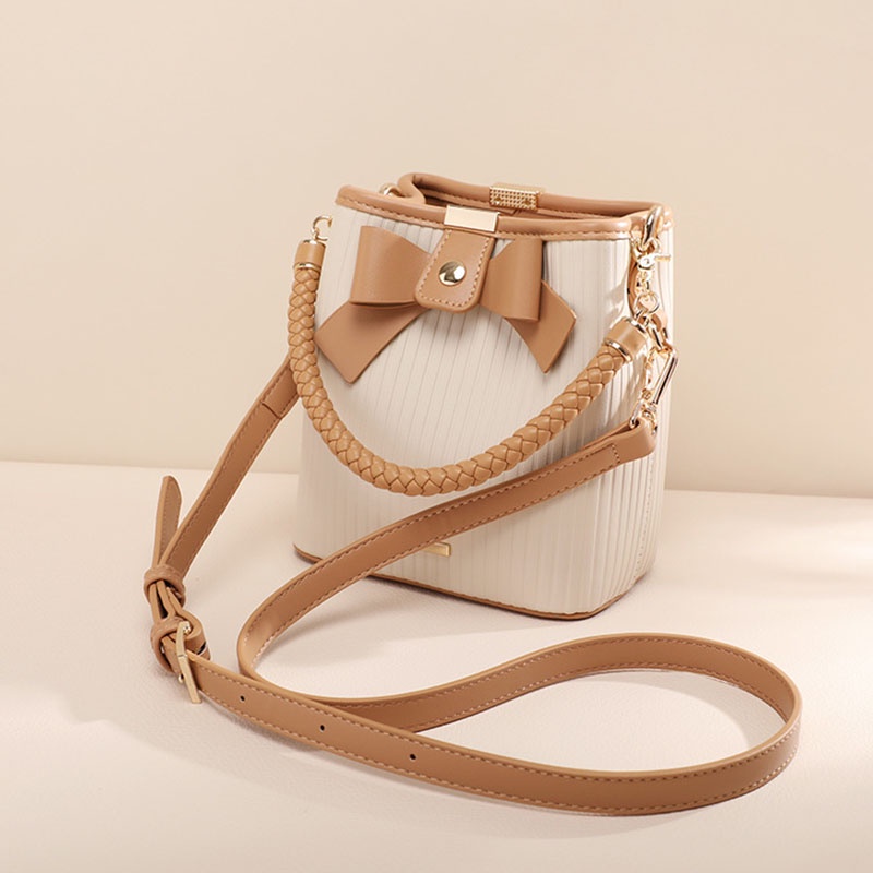 Túi đeo chéo IELGY dạng xô cao cấp dễ phối đồ thời trang cho nữ