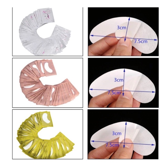 Gelpad dán mí dưới nối mi năm cặp