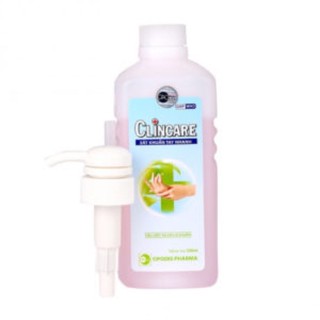 [Shop Q.10-giao hàng nhanh 30 phút - đặt nowship]Nước rửa tay khô Clincare 500ml có vòi