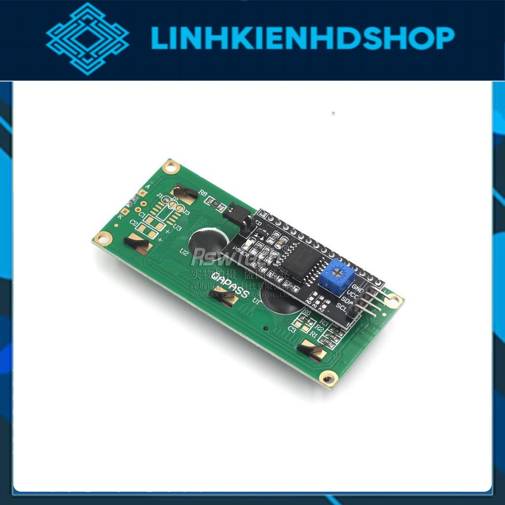 Màn hình LCD1602 có tích hợp module chuyển đổi I2C
