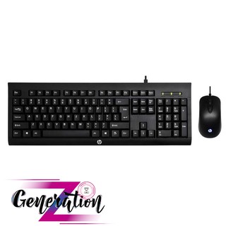 Combo phím + chuột HP KM 100 Màu Đen - Keyboad+Mouse HP KM 100 Màu Đen