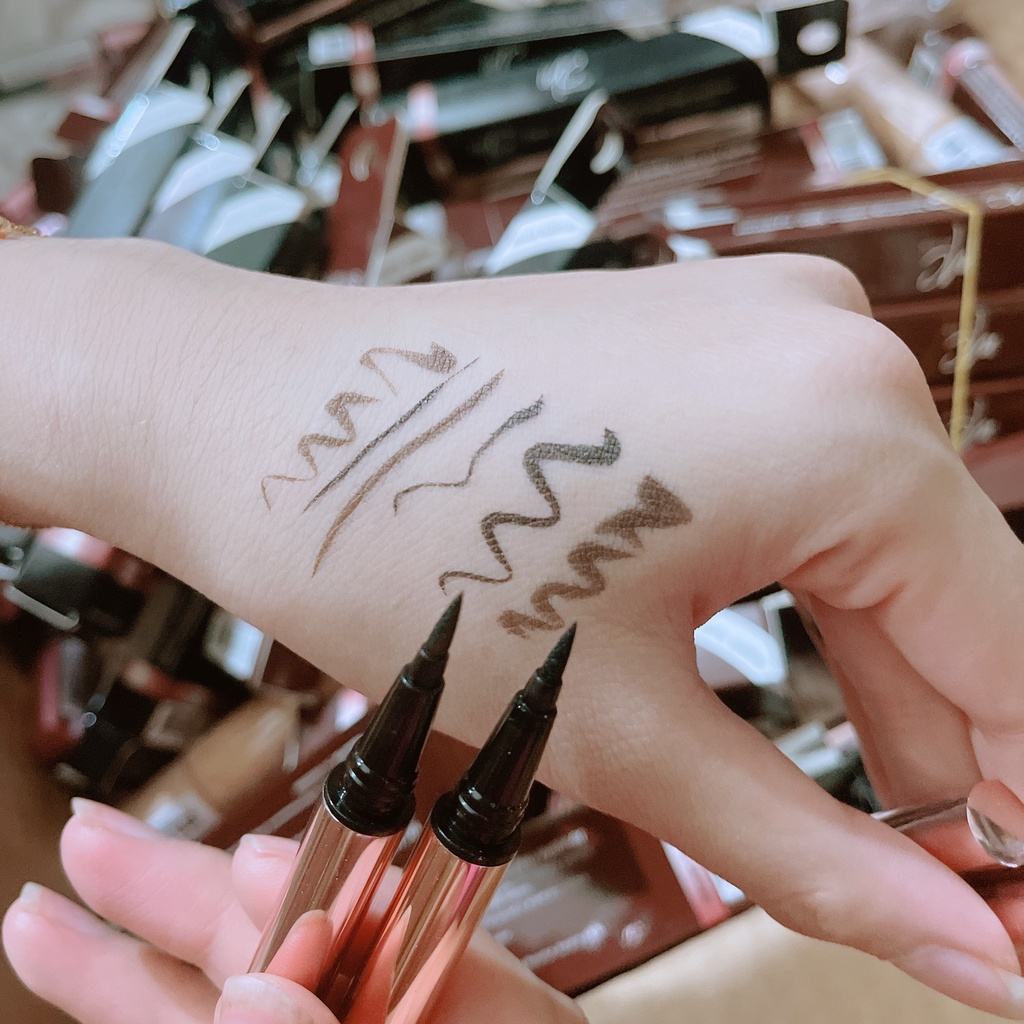 Kẻ mắt nước MC Make Color Nâu Đen siêu lì không lem không trôi nét siêu mảnh chính hãng
