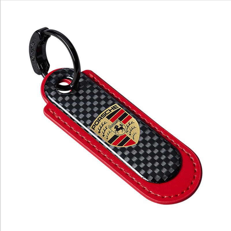 Móc khóa sợi carbon cao cấp cho Mercedes-Benz BMW Audi Porsche Honda Toyota