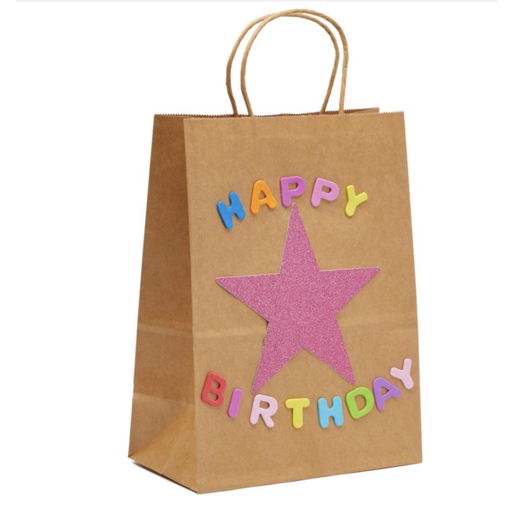 MB - Túi Giấy kraft - Túi Giấy Xi Măng Có Quai Giấy Dày Định Lượng 100gsm - 120gsm