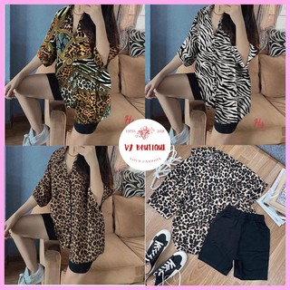 Set bộ áo sơ mi hoa văn + quần legging unisex kèm có ảnh thật + đánh giá