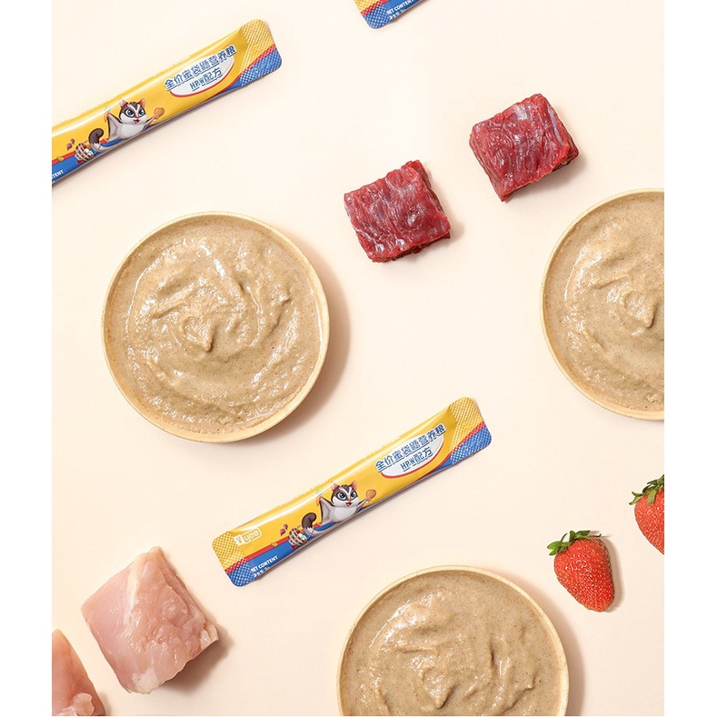 bột pha tăng nọng chohamster và sóc bay