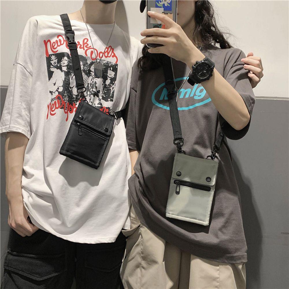 Túi Đeo Chéo Nhỏ Bằng Nylon Dùng Đựng Thẻ Id / Điện Thoại