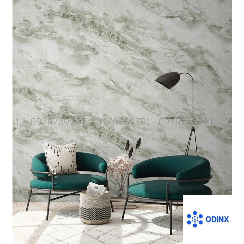 Giấy dán tường Hàn Quốc Vân Đá 3D đẹp cao cấp không sẵn keo dán phòng ngủ phòng khách đẹp ODinx